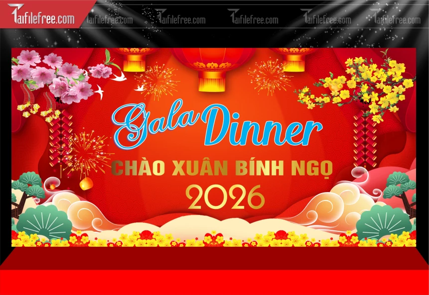 Mẫu Phông Nền Chúc Mừng Năm Mới Năm Chào Xuân Bính Ngọ._PT1020