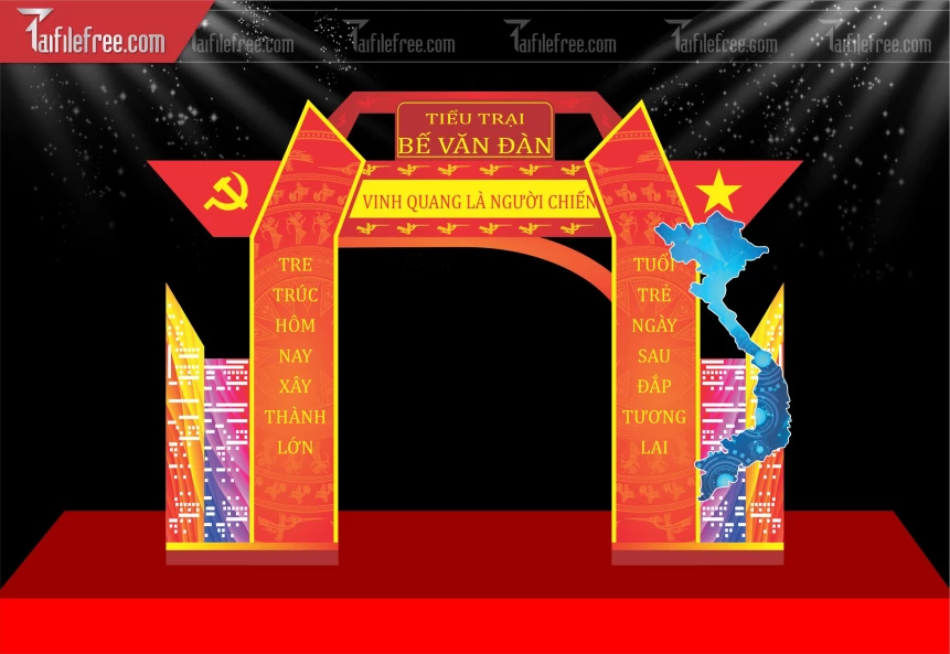 Mẫu Cổng Trại._PT174