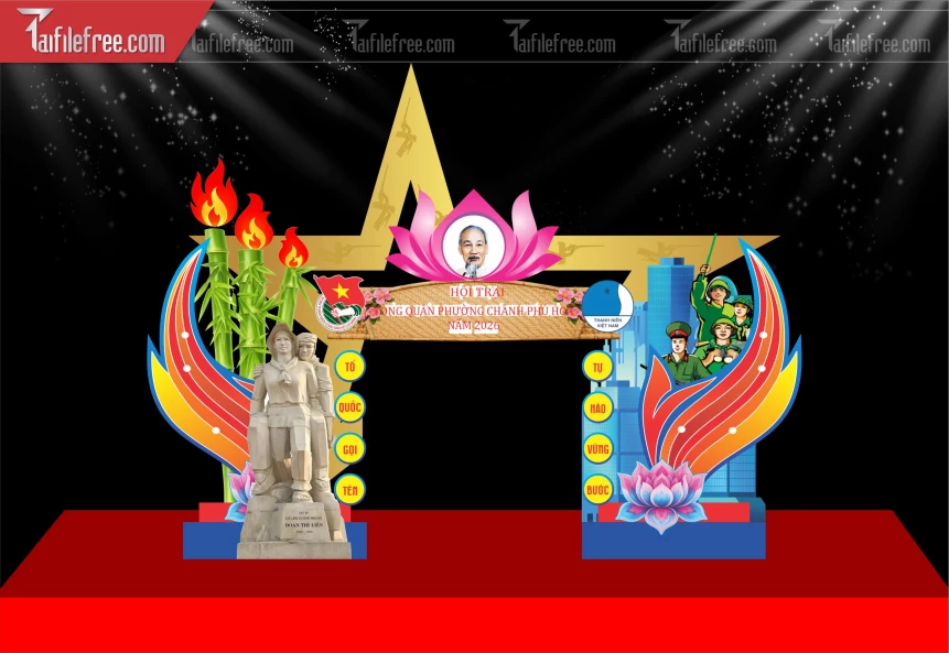 Mẫu Cổng Trại._PT175