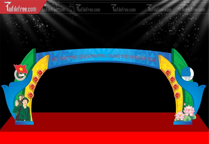 Mẫu Cổng Trại._PT177