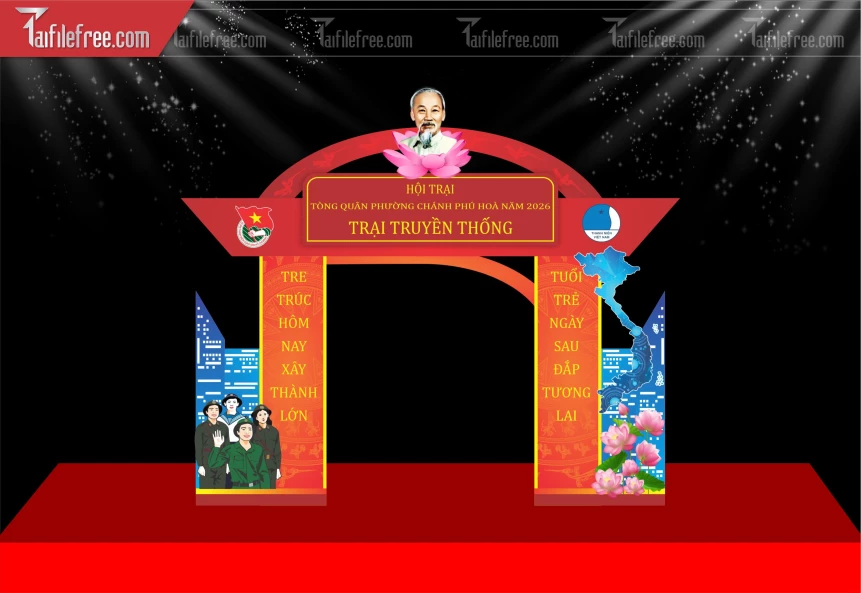 Mẫu Cổng Trại._PT178