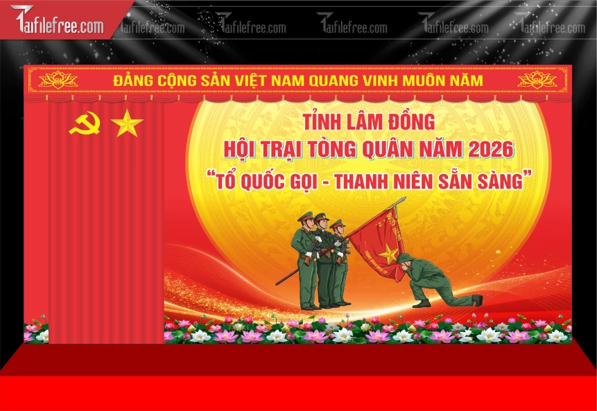 Mẫu Phông Nền Quân Sự_PT1086