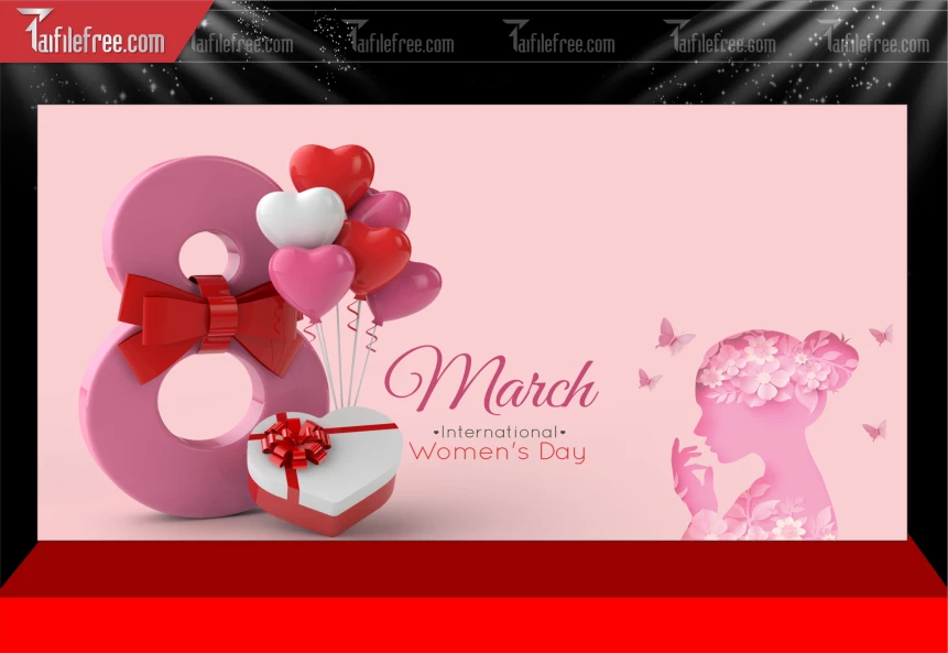 Mẫu Phông Nền Ngày Phụ Nữ Việt Nam 8/3._PT1097