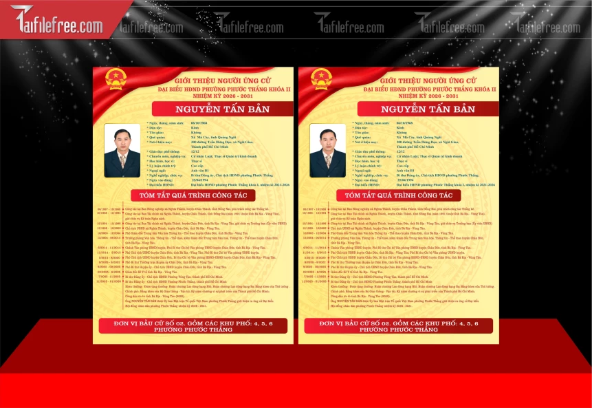 Mẫu Giới Thiệu Người Bầu Cử Đại Biểu_PT1100