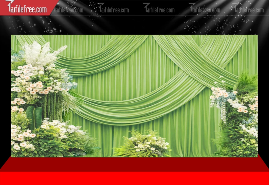 Mẫu Phông Cưới Trang Trí Đẹp_PT1109