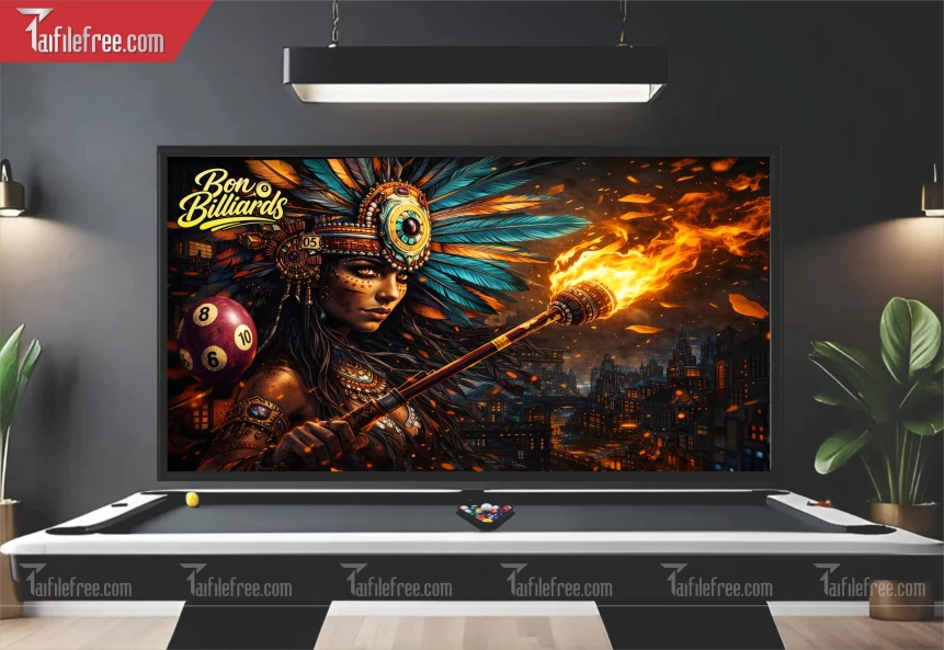 File Thiết Kế Tranh Tường Quán Bida_PT1114