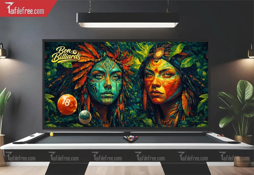 File Thiết Kế Tranh Tường Quán Bida_PT1115