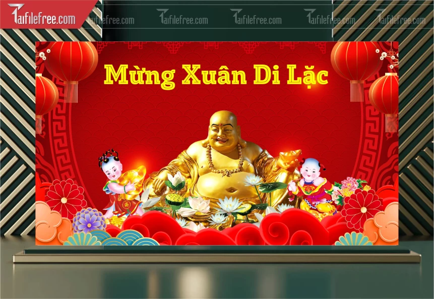 Background, Phông Nền Tất Niên Chào Xuân Bính Ngọ _PT113