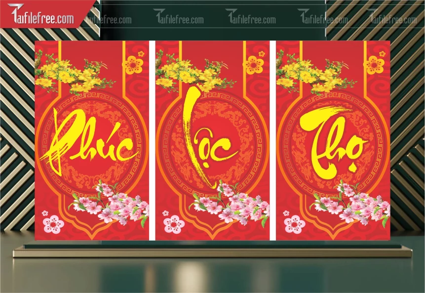 Background, Phông Nền Tất Niên Chào Xuân Bính Ngọ _PT123