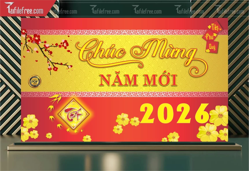 Background, Phông Nền Tất Niên Chào Xuân Bính Ngọ _PT147