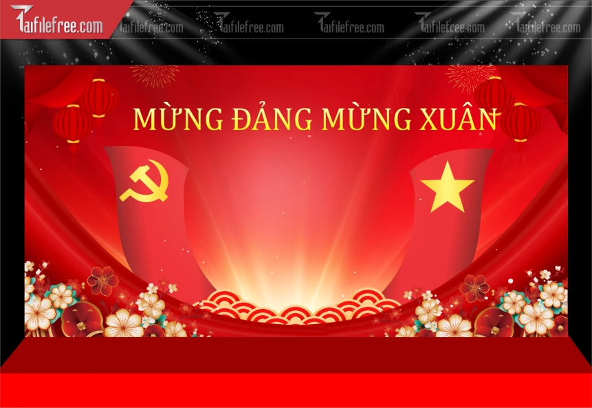 Background, Phông Nền Năm Mới Chào Xuân Bính Ngọ _PT171