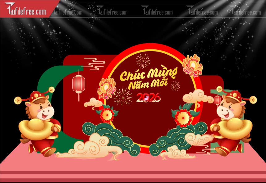 Background, Phông Nền Năm Mới Chào Xuân Bính Ngọ _PT178