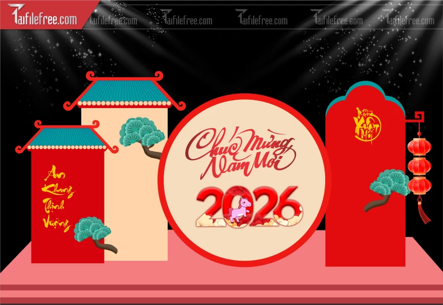 Background, Phông Nền Năm Mới Chào Xuân Bính Ngọ _PT181