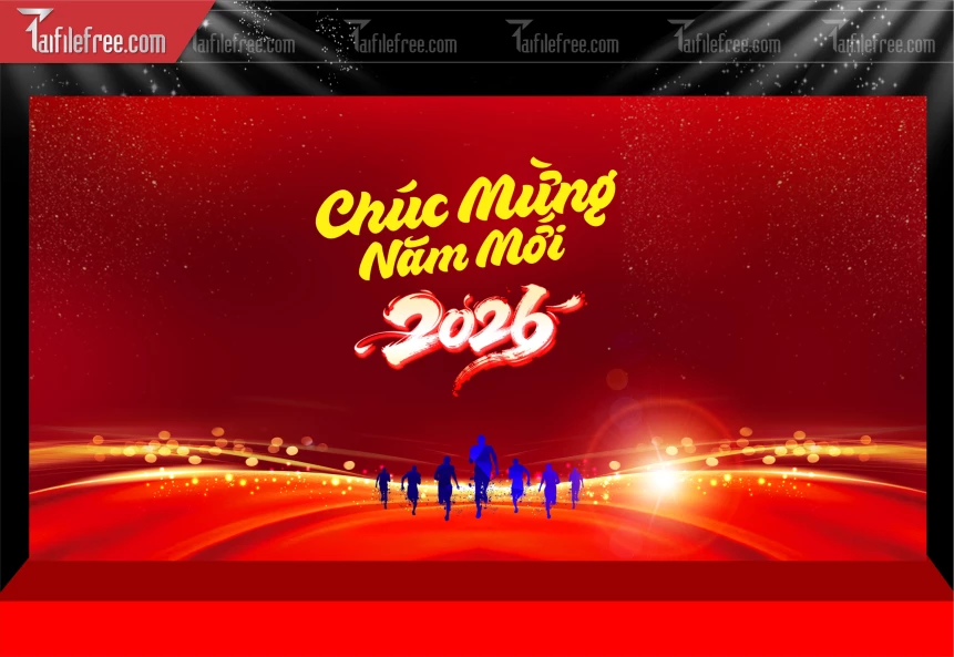 Mẫu Phông Nền Chúc Mừng Năm Mới Năm Chào Xuân Bính Ngọ._PT354