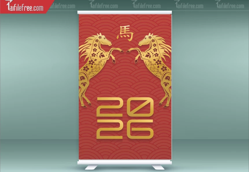 Mẫu Poster Chúc Mừng Năm Mới Năm Chào Xuân Bính Ngọ.._PT402