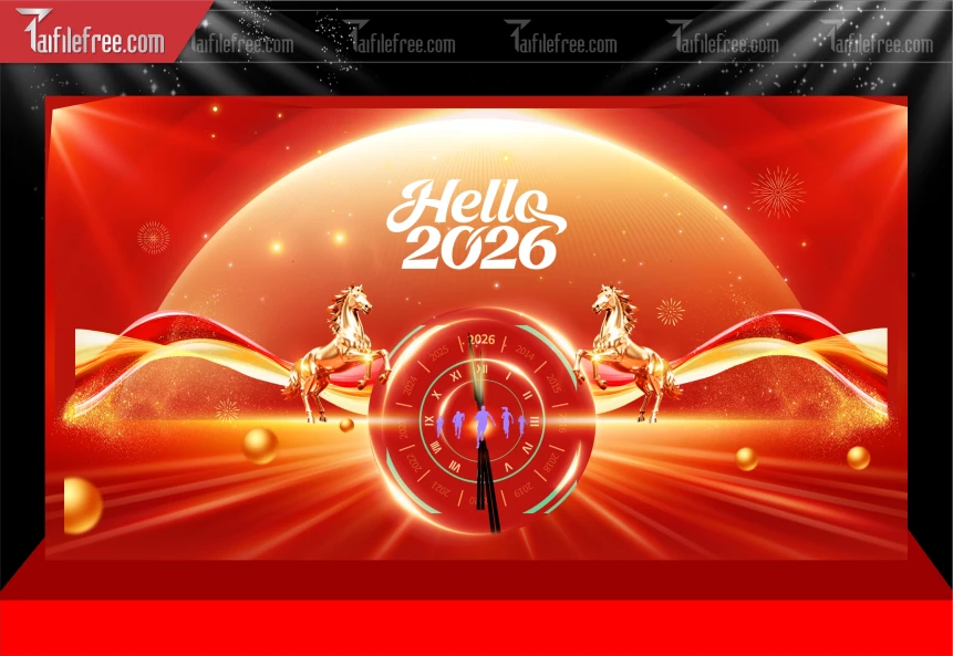 Mẫu Phông Nền Chúc Mừng Năm Mới Năm Chào Xuân Bính Ngọ.._PT440