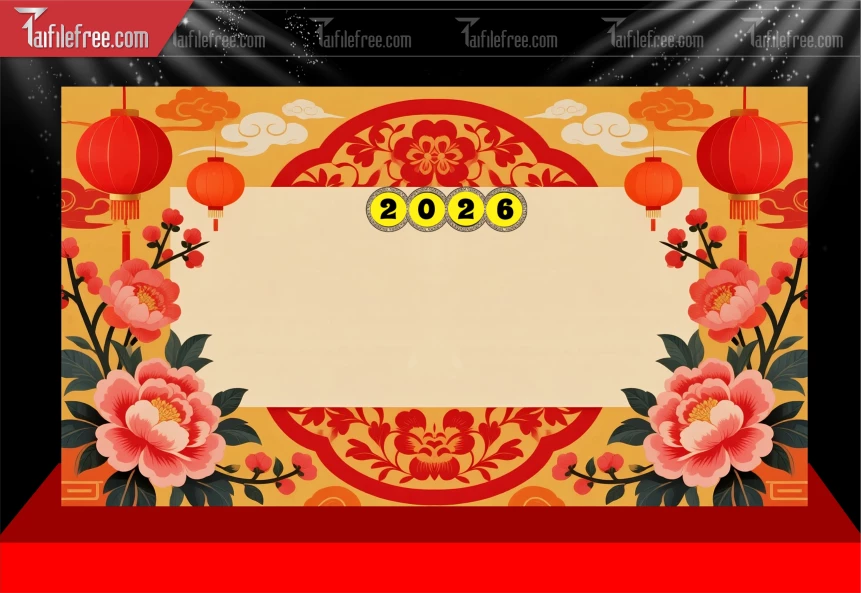 Mẫu Phông Nền Chúc Mừng Năm Mới Năm Chào Xuân Bính Ngọ.._PT446