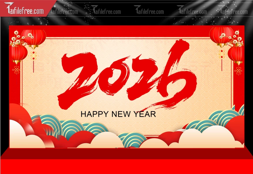 Mẫu Phông Nền Chúc Mừng Năm Mới Năm Chào Xuân Bính Ngọ.._PT457