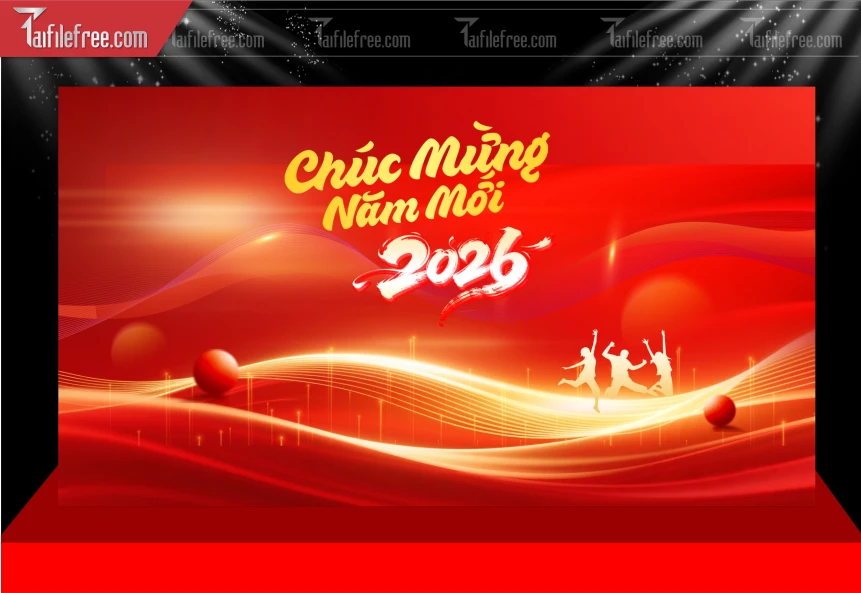 Mẫu Phông Nền Chúc Mừng Năm Mới Năm Chào Xuân Bính Ngọ.._PT480