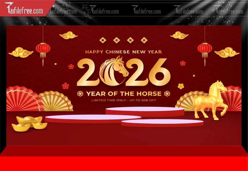 Mẫu Phông Nền Chúc Mừng Năm Mới Năm Chào Xuân Bính Ngọ.._PT491