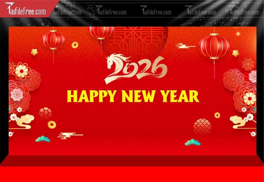 Mẫu Phông Nền Chúc Mừng Năm Mới Năm Chào Xuân Bính Ngọ.._PT511