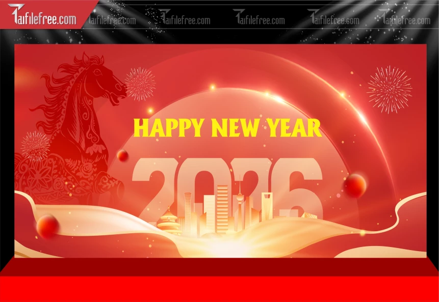 Mẫu Phông Nền Chúc Mừng Năm Mới Năm Chào Xuân Bính Ngọ.._PT519