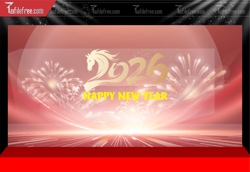 Mẫu Phông Nền Chúc Mừng Năm Mới Năm Chào Xuân Bính Ngọ.._PT526