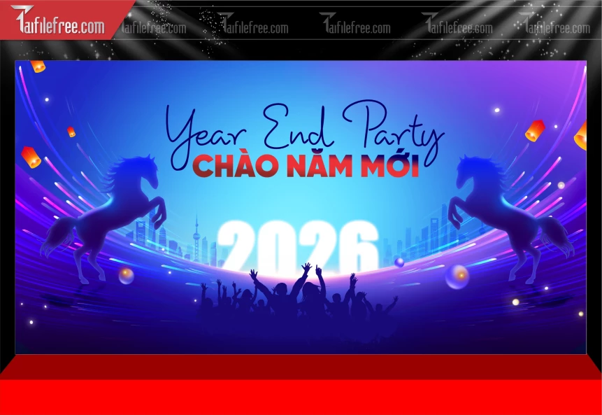 Mẫu Phông Nền Chúc Mừng Năm Mới Năm Chào Xuân Bính Ngọ._PT615