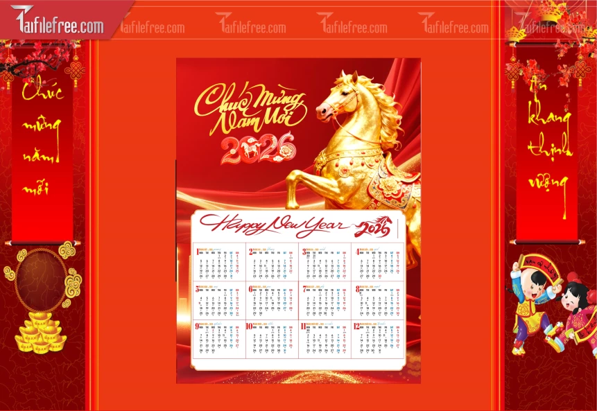 Lịch Tết Bính Ngọ Năm 2026_PT684