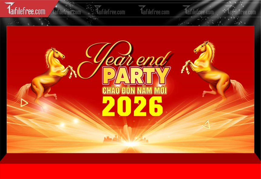 Mẫu Phông Nền Chúc Mừng Năm Mới Năm Chào Xuân Bính Ngọ_PT687