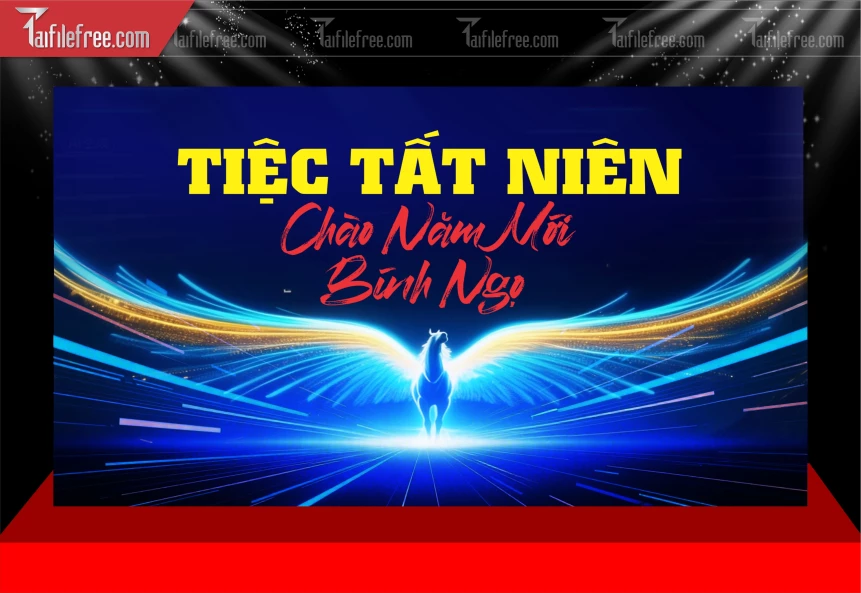 Mẫu Phông Nền Chúc Mừng Năm Mới Năm Chào Xuân Bính Ngọ,_PT708