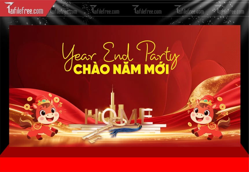 Mẫu Phông Nền Chúc Mừng Năm Mới Năm Chào Xuân Bính Ngọ,_PT714