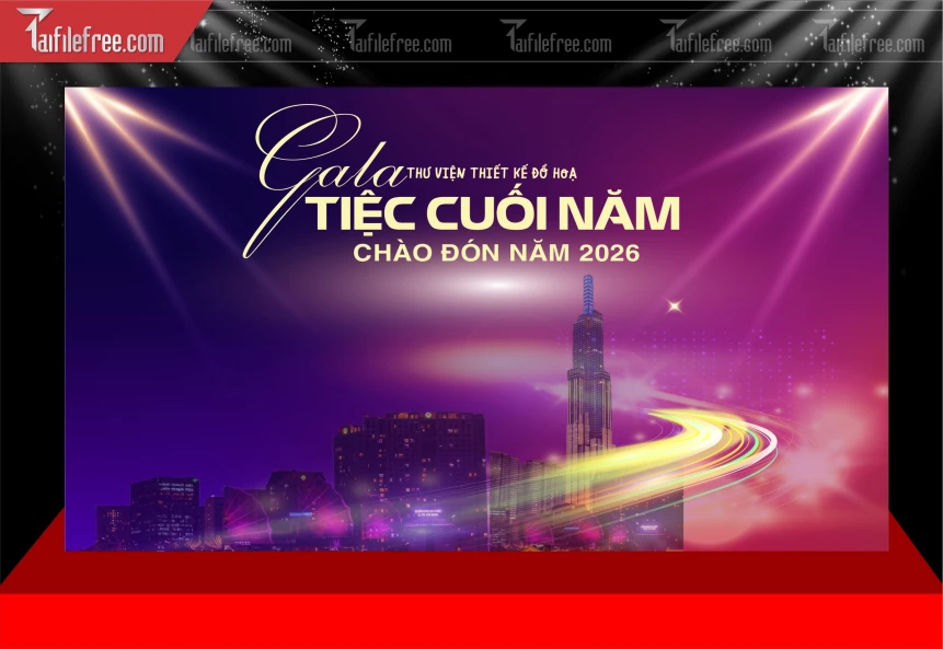 Mẫu Tất Niên Cuối Năm Mới Năm Chào Xuân Bính Ngọ,_PT718