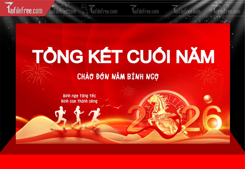 Mẫu Tất Niên Cuối Năm Mới Năm Chào Xuân Bính Ngọ,_PT720