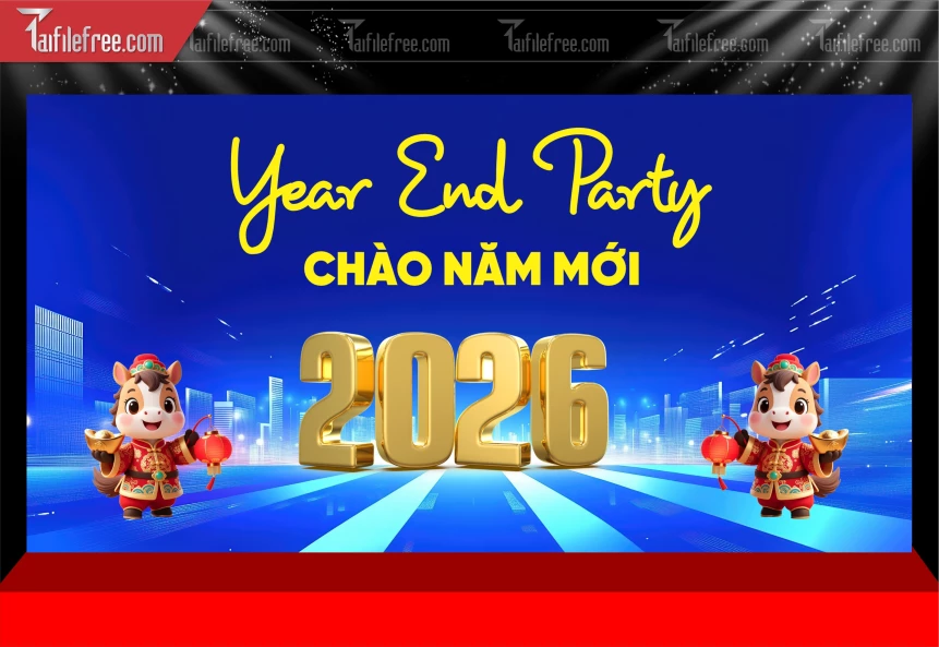 Mẫu Phông Nền Chúc Mừng Năm Mới Năm Chào Xuân Bính Ngọ,_PT740