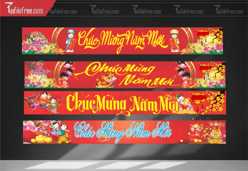 Băng Rôn Tết Chúc Mừng Năm Mới_PT75