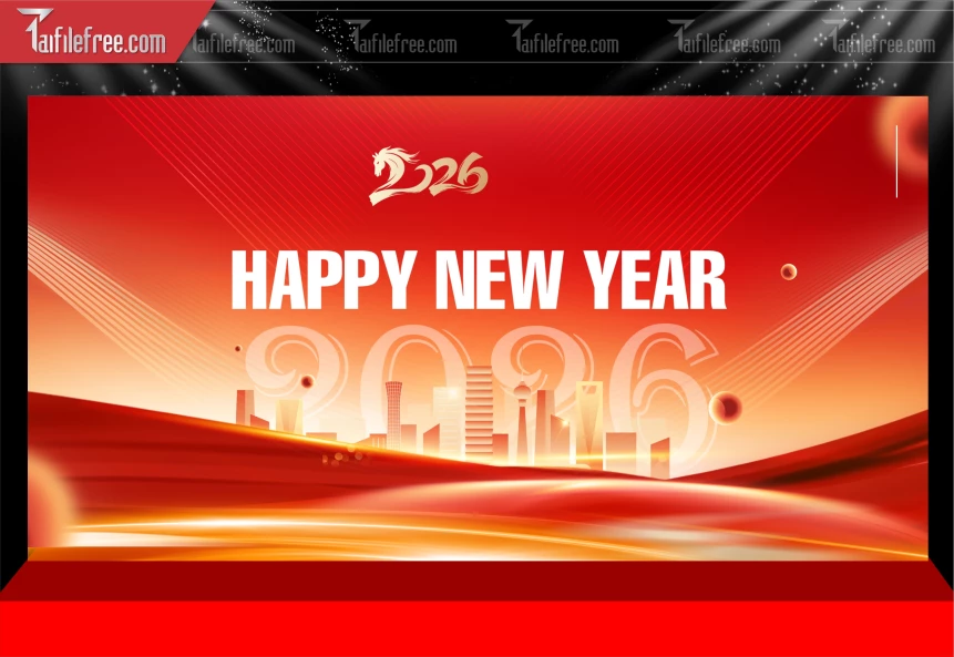 Mẫu Phông Nền Chúc Mừng Năm Mới Năm Chào Xuân Bính Ngọ_PT763