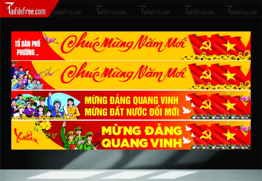 Băng Rôn Tết Chúc Mừng Năm Mới_PT78