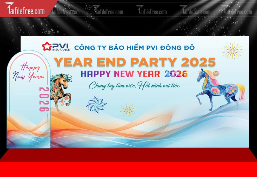 Mẫu Background Chúc Mừng Năm Mới Năm Chào Xuân Bính Ngọ _PT821