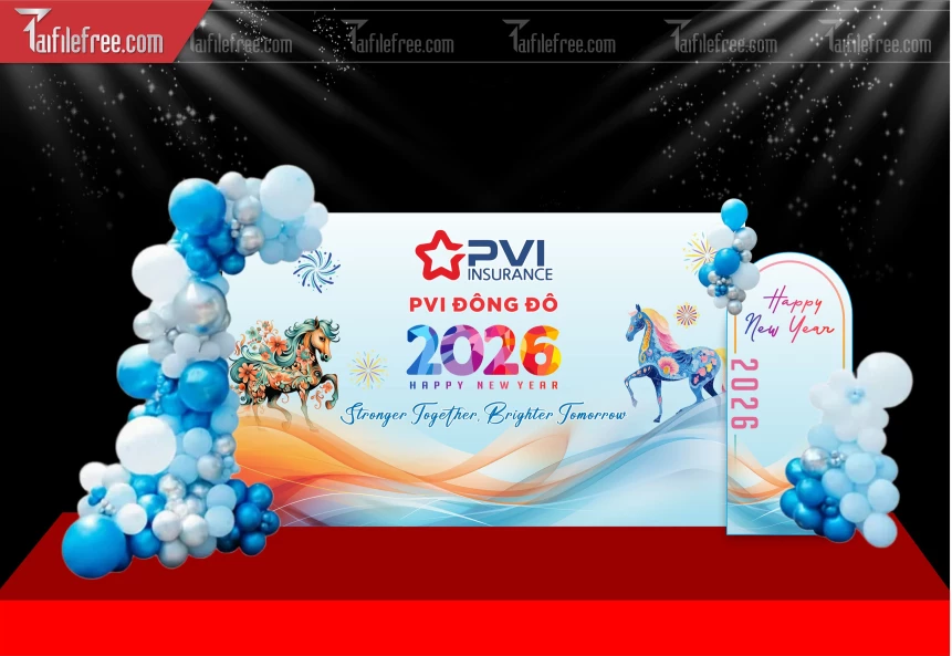 Mẫu Background Chúc Mừng Năm Mới Năm Chào Xuân Bính Ngọ ,_PT826