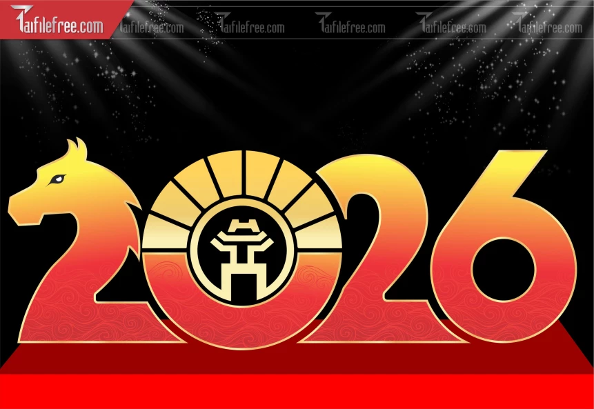 File Số Tết Năm 2026 Tết Trang Trí Đẹp_PT832