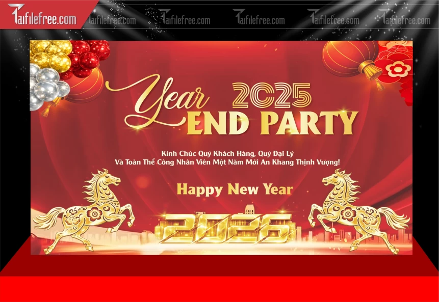 Mẫu Phông Nền Chúc Mừng Năm Mới Năm Chào Xuân Bính Ngọ _PT869