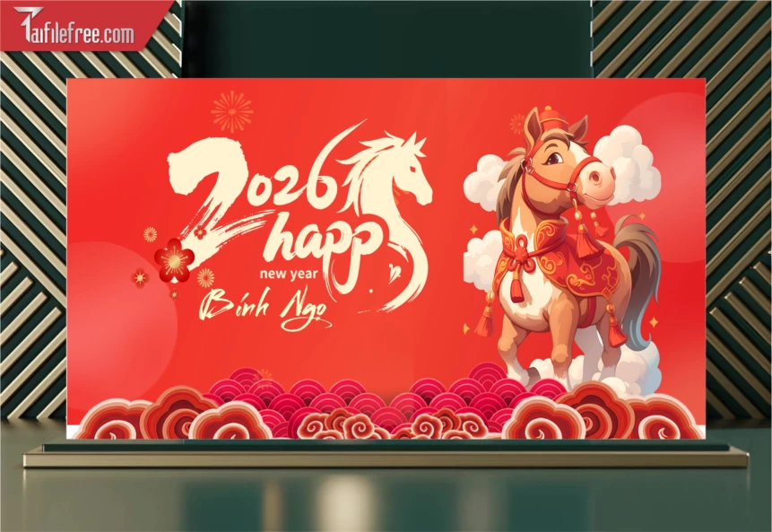 Background Tết Chúc Mừng Năm Mới_PT87