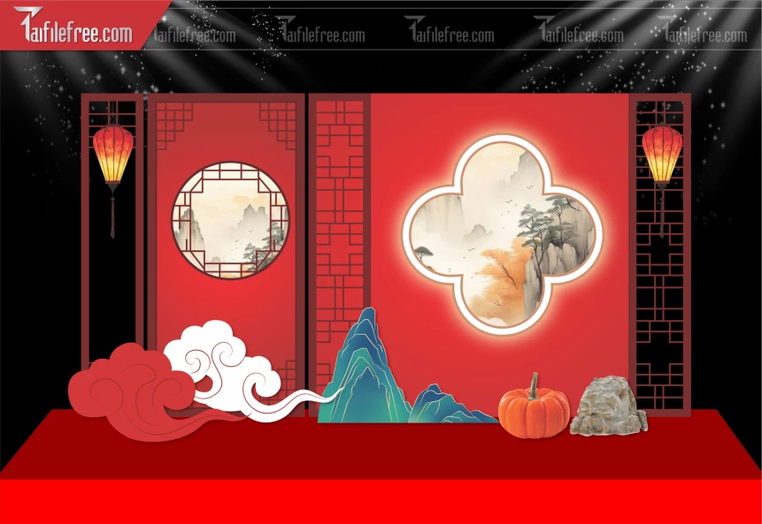 Mẫu Background Chúc Mừng Năm Mới Năm Chào Xuân Bính Ngọ _PT889