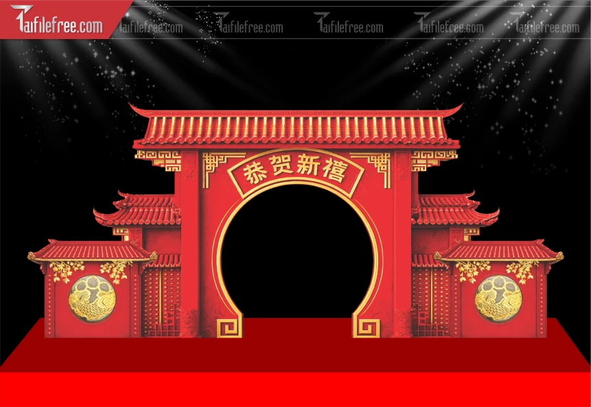 Mẫu Background Chúc Mừng Năm Mới Năm Chào Xuân Bính Ngọ _PT919