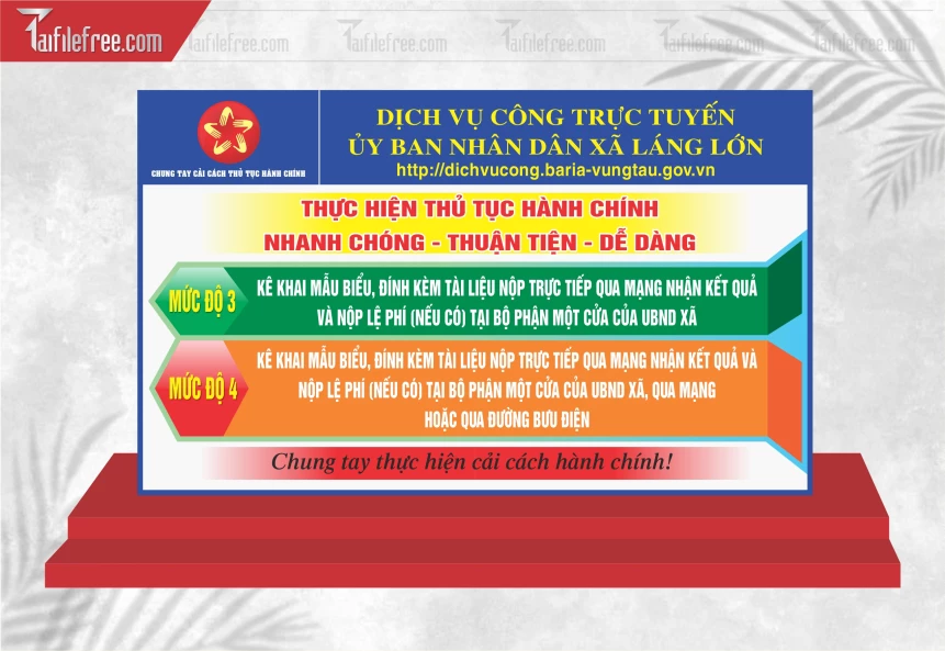 Phong Nền, Dịch Vụ Công Trực Tuyến Ủy Ban Nhân Dân Xã Láng Lớn_QD40