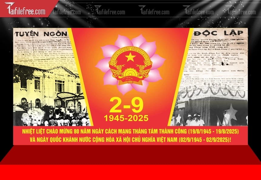 Phông Nền Lễ Quốc Khánh Ngày Độc Lập 2/9 QK115