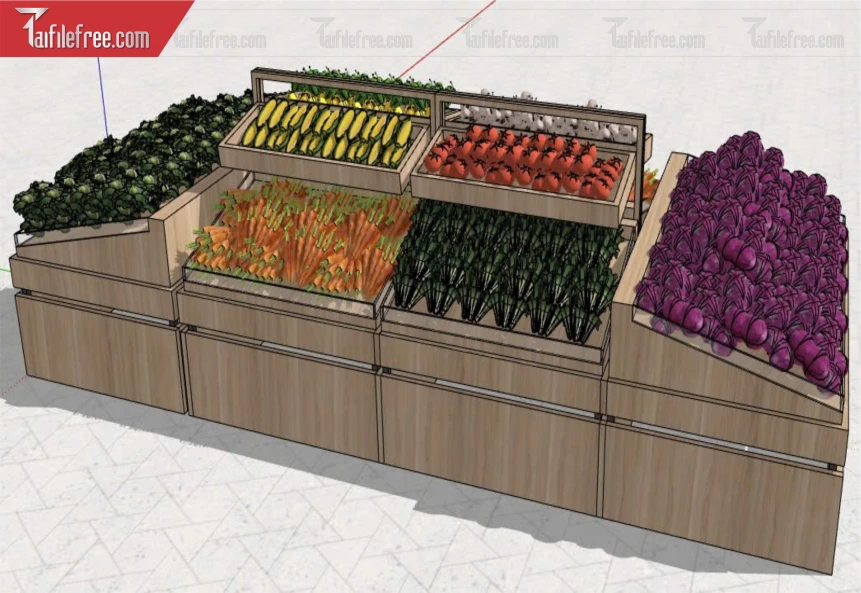 File 3D Sketchup Siêu Thị_SK486
