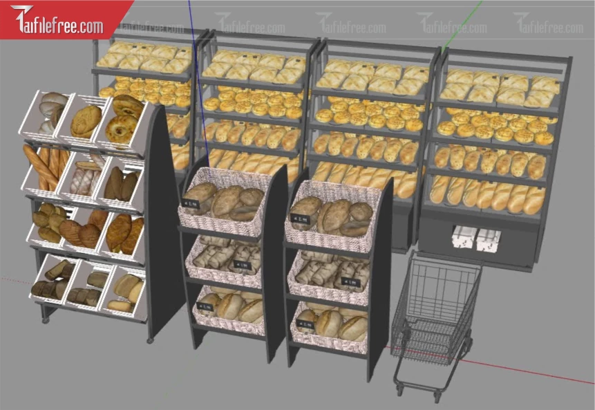 File 3D Sketchup Siêu Thị_SK506
