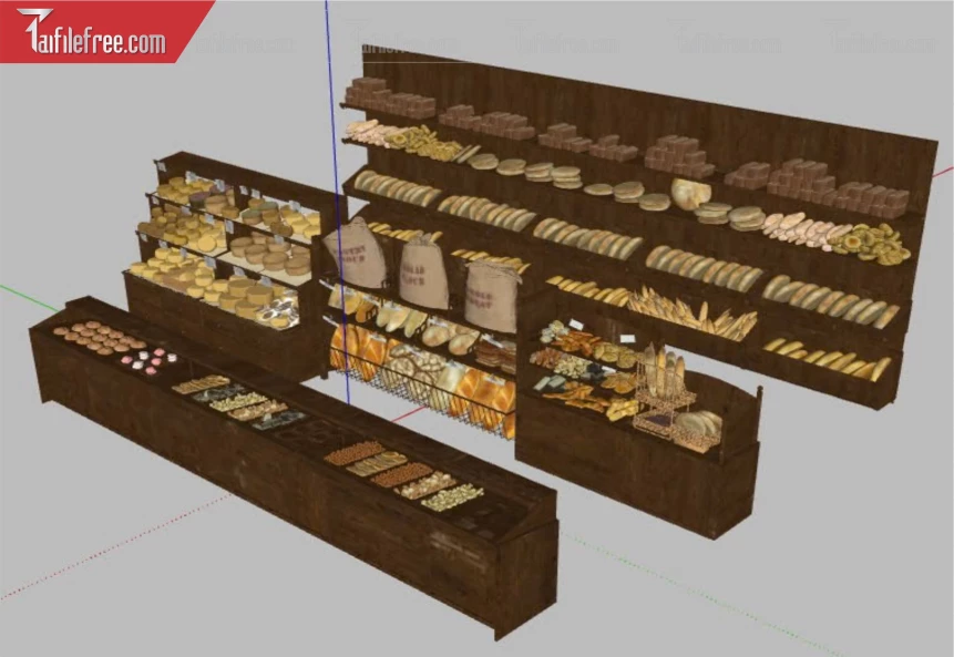 File 3D Sketchup Siêu Thị_SK508